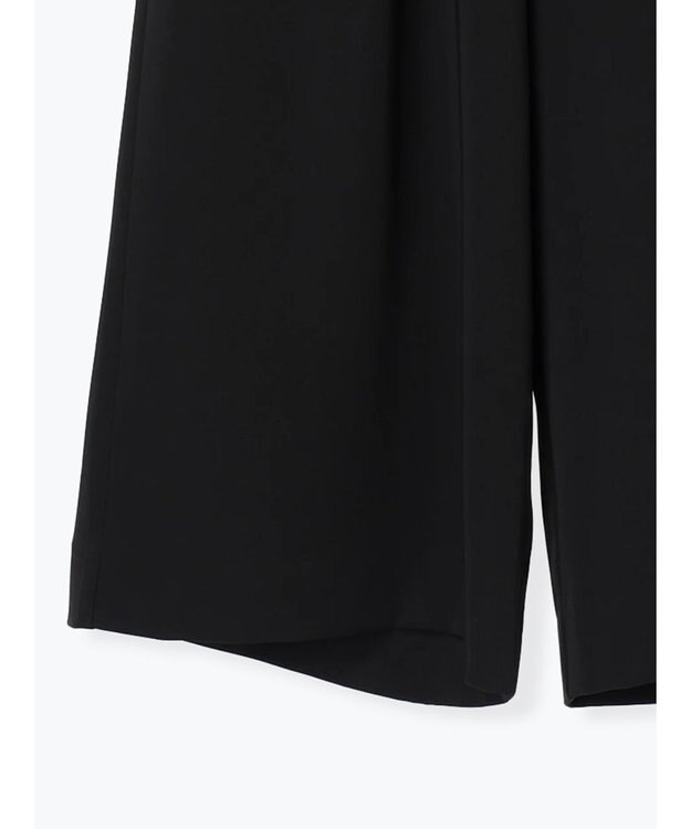 Te chichi タックポケットワイドクロップトパンツ ブラック