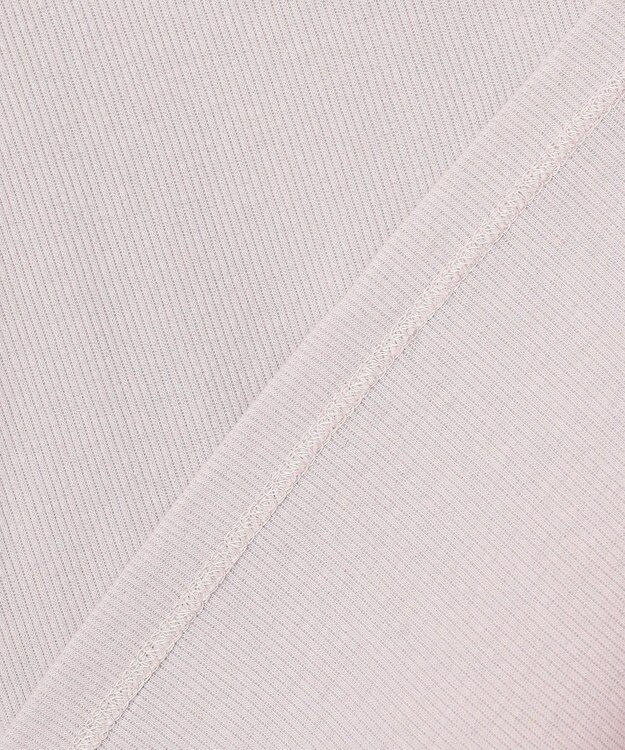 ICB L セミシアーテレコ レイヤード風カットソー トープ