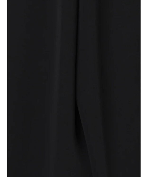 Te chichi タックポケットワイドクロップトパンツ ブラック