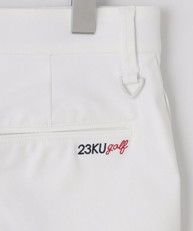 23区GOLF 【MEN】【ストレッチ】スケトラドビー フルレングスパンツ ホワイト系