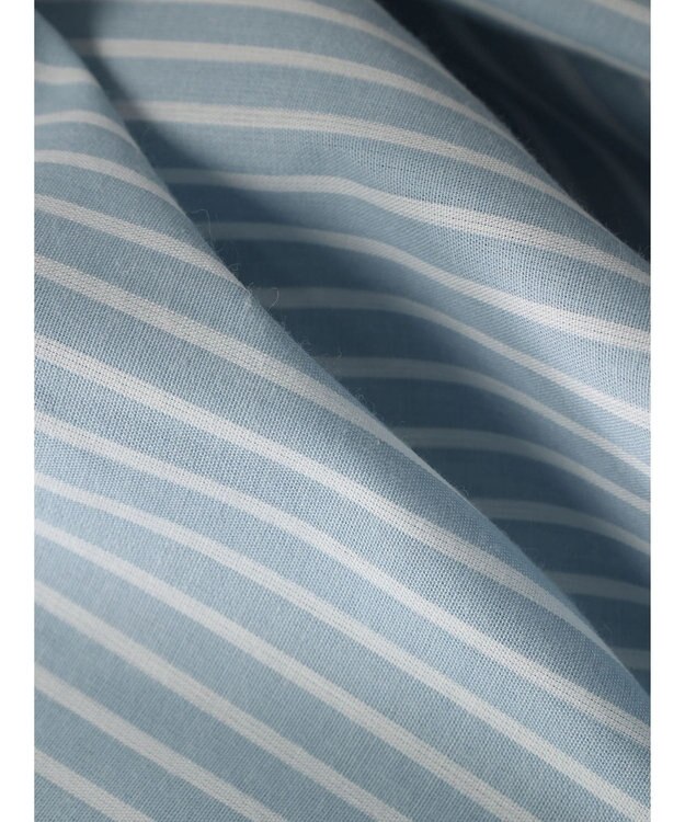 earth music&ecology ドロストヘムショートシャツ Stripe