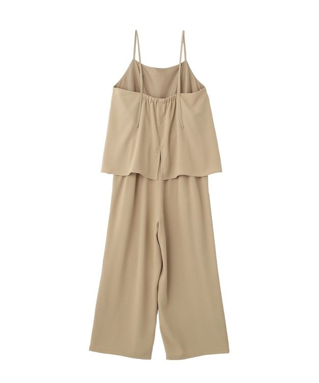 Green Parks レイヤー風　サロペット Beige