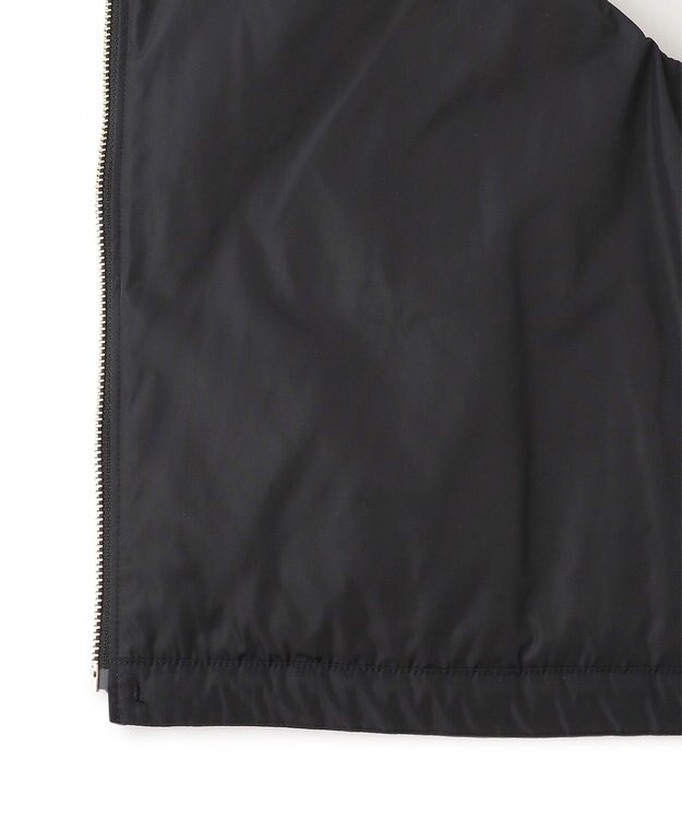 23区 S 【撥水加工/洗える】中綿 ショートパディング ベスト ブラック系