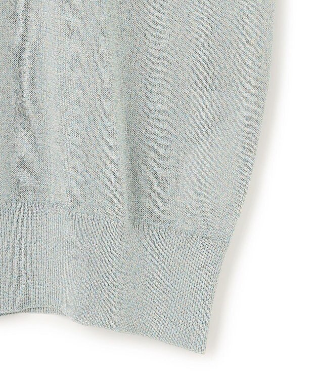 BEIGE， SMITHONITE / リュクスグリッター コクーンプルオーバー Sax