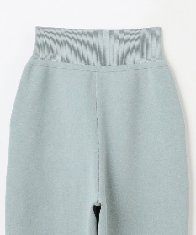 NAVE 【ReNAVE・洗える】スムースニット パンツ サックスブルー系