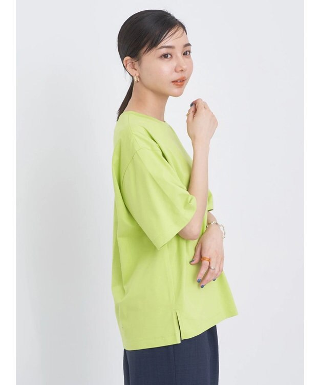 earth music&ecology ＢＯＸ　Ｔシャツ Yellow