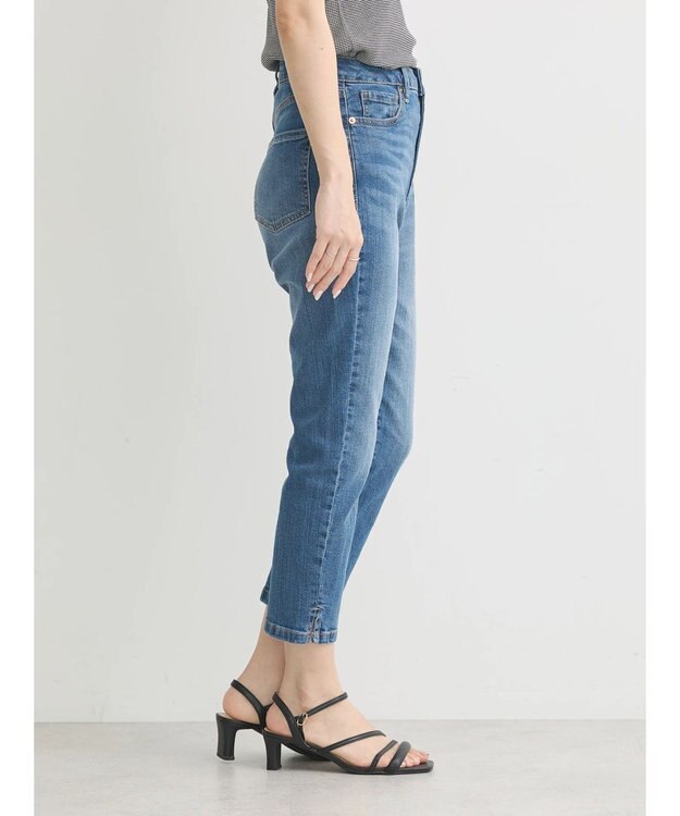 earth music&ecology クロップドデニムパンツ Medium Indigo