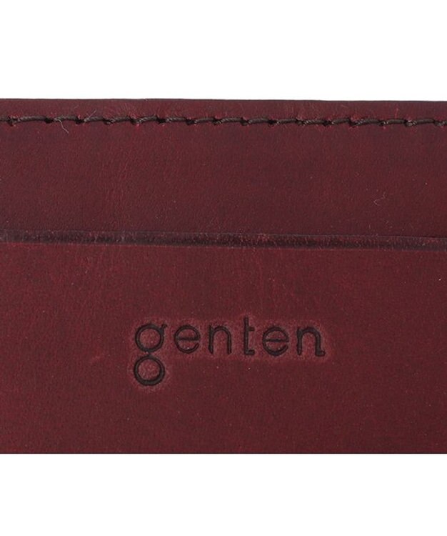 genten カットワーク パスケース ワイン