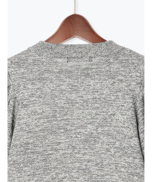 Te chichi バルーンスリーブメランジニット グレー