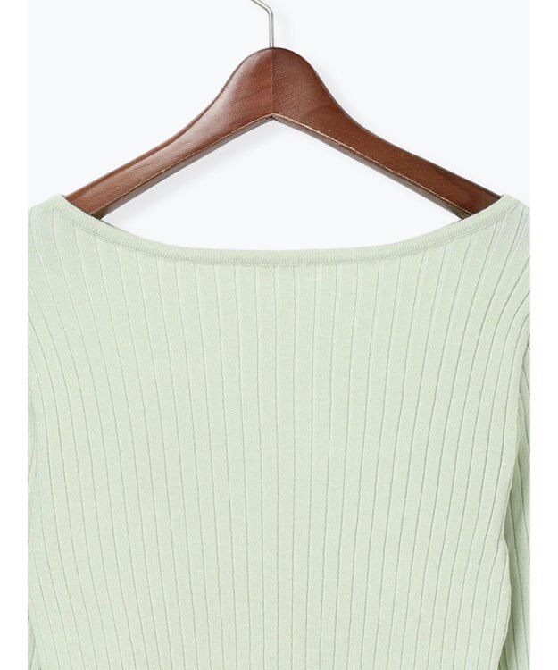 Te chichi レースカフスリブニット ミント