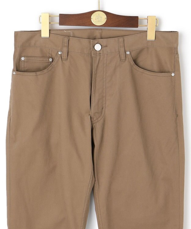 J.PRESS MEN パウダーチノストレッチパンツ ベージュ系