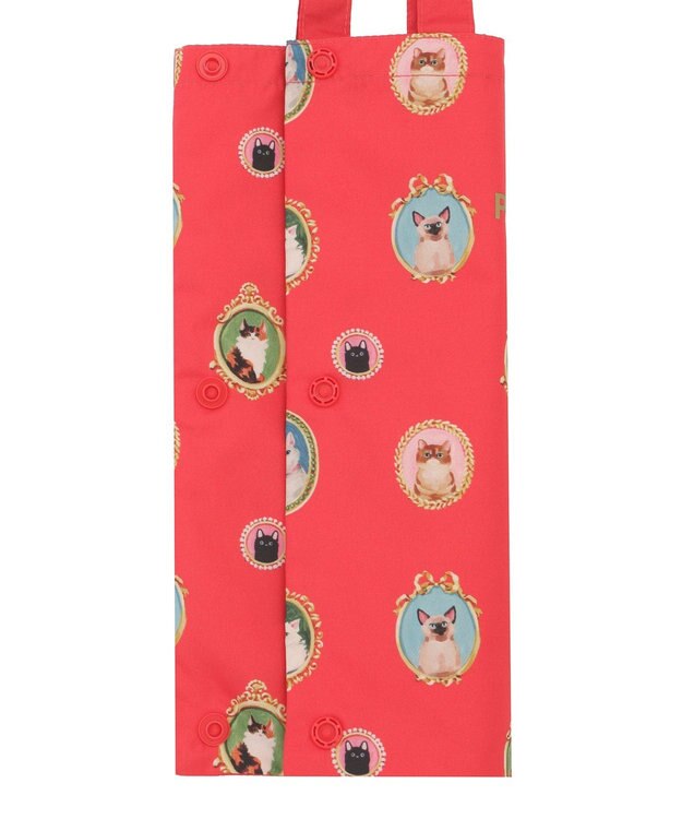 MOONBAT ポール & ジョー (PAUL & JOE　ACCESSOIRES) トート型吸水傘袋 レッド