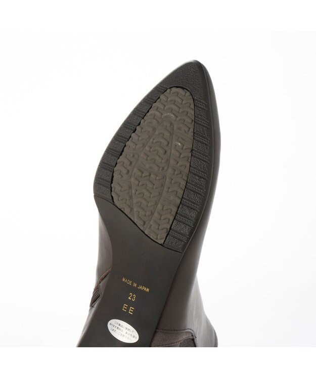 Riz raffinee <Riz raffinee>ポインテッドトゥサイドゴアショートブーツ グレー