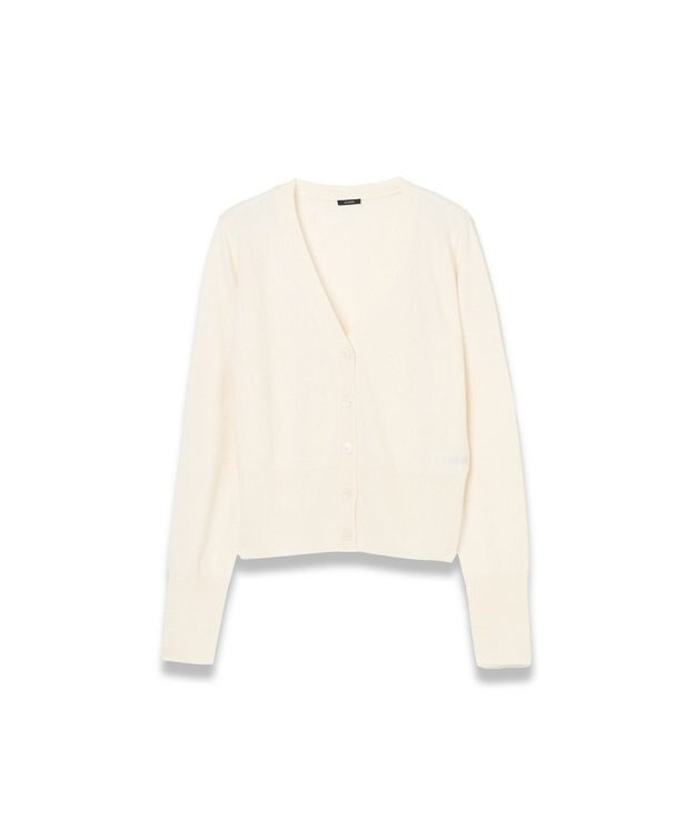 JOSEPH 【WEB&OUTLET限定・洗える】ライトウールカシミヤ　カーディガン Ivory