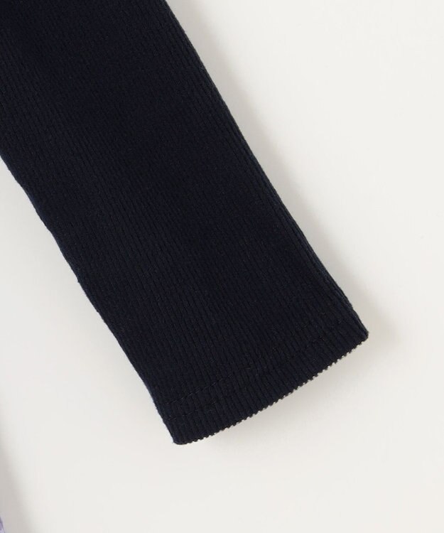 ANY KIDS ドッキングチェックワンピース ラベンダー