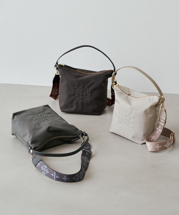 russet 《WEB限定》スタンダードミニショルダーバッグ <コーデュラナイロン>(CE-1719-WEB) Gray