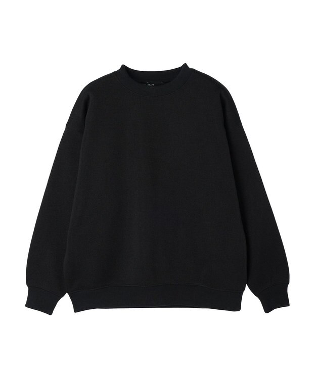 CRAFT STANDARD BOUTIQUE ニットフリーススウェット Black