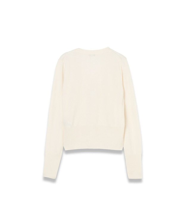 JOSEPH 【WEB&OUTLET限定・洗える】ライトウールカシミヤ　カーディガン Ivory