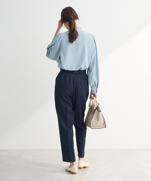 Green Parks ・ＥＬＥＮＣＡＲＥ　ＤＵＥ　ピンタックブラウス Mint