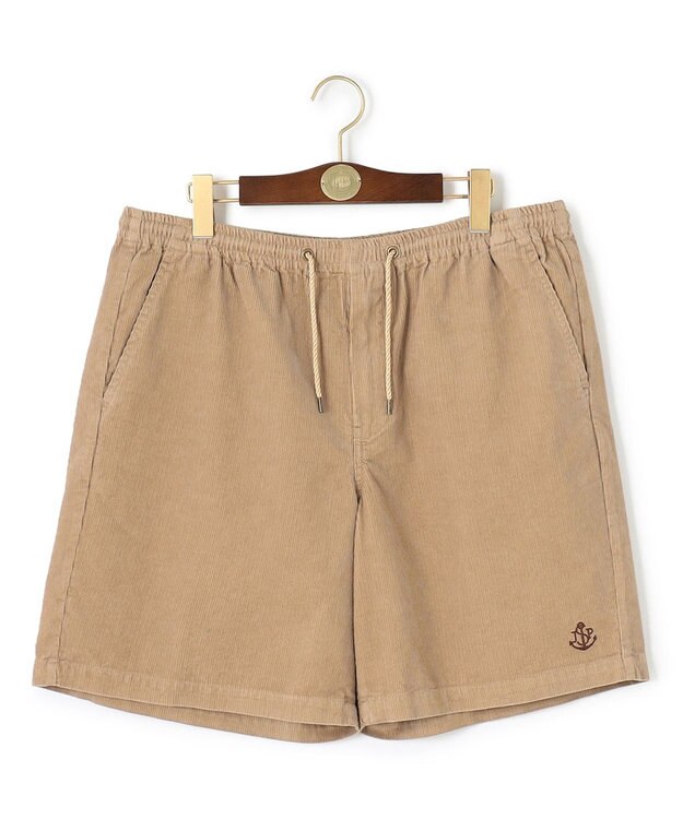 J.PRESS MEN 【NYUZELESS】コットンコーデュロイスウィム ショーツ ベージュ系