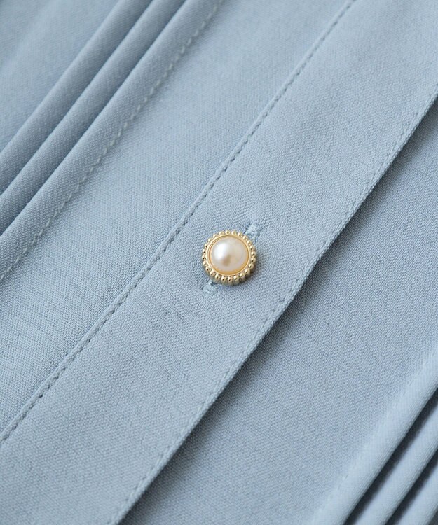 Green Parks ・ＥＬＥＮＣＡＲＥ　ＤＵＥ　ピンタックブラウス Mint