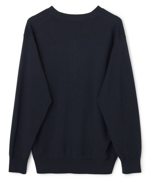 UNFILO MENS 【男女兼用】ソフトサーモ アンチピリングニット カーディガン ネイビー