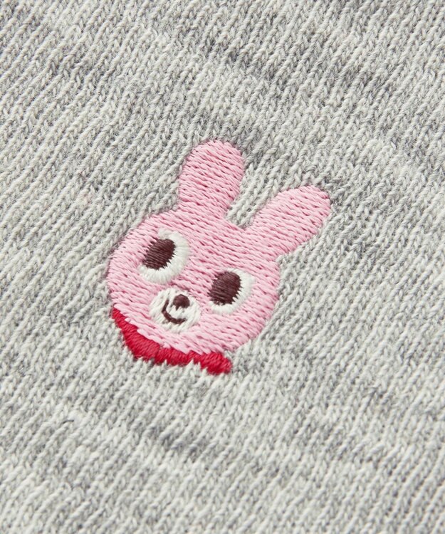 MIKI HOUSE HOT BISCUITS 【70-120cm】 接結天竺 重ね着風長袖Ｔシャツ グレー