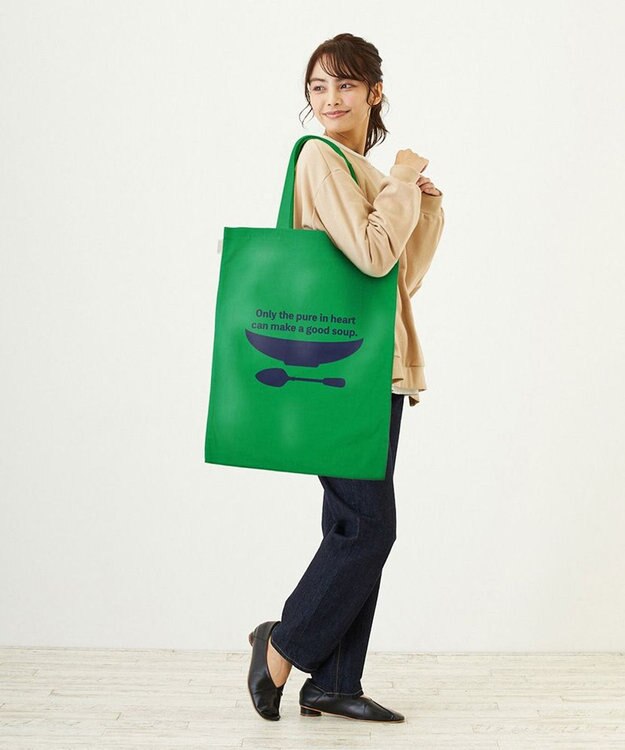 ROOTOTE 0281【直営店限定：大容量】/ RTG.ラージ.リサイクルコットン.エピファニー-A 05：スープ