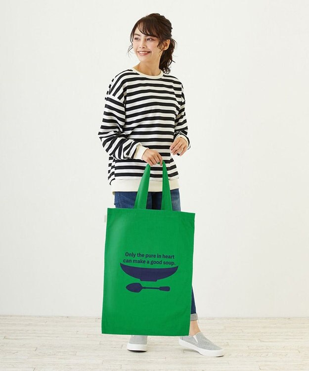 ROOTOTE 0281【直営店限定：大容量】/ RTG.ラージ.リサイクルコットン.エピファニー-A 05：スープ