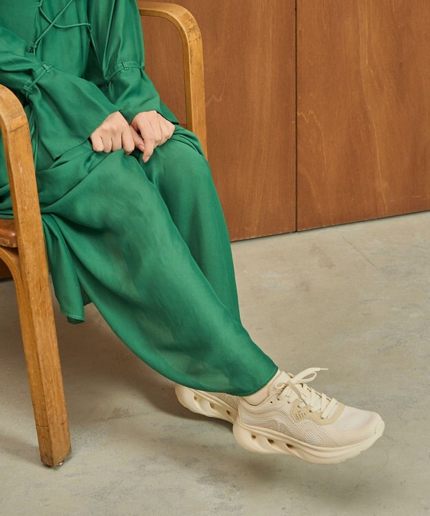 Bridget Birkin 【VINCULUM】厚底メッシュスニーカー アイボリー