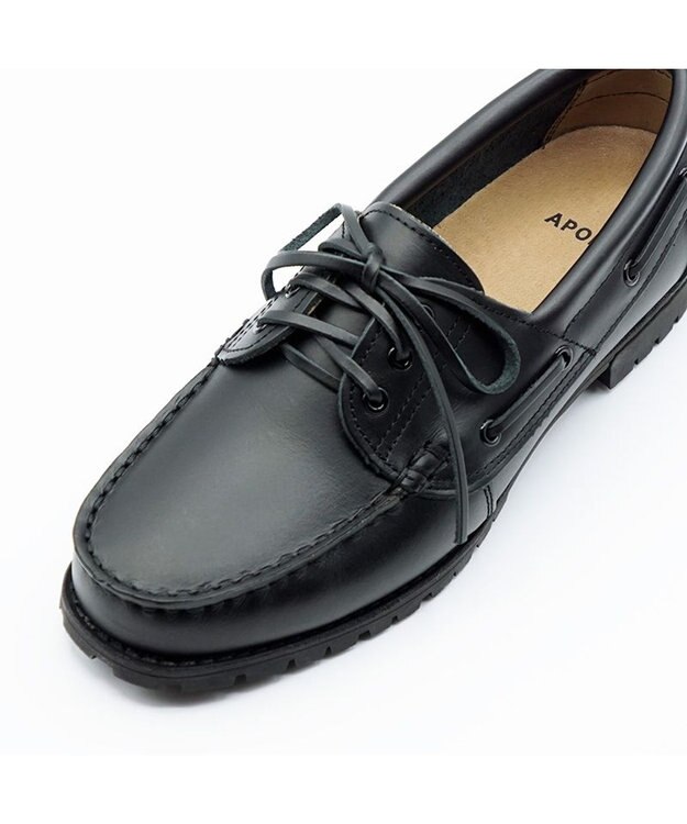 APOM デッキシューズ25 ブラック