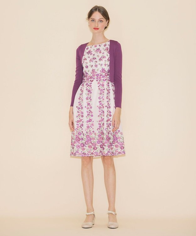 TOCCA 【洗える！】SQUARE BOLERO ボレロ ライラック系