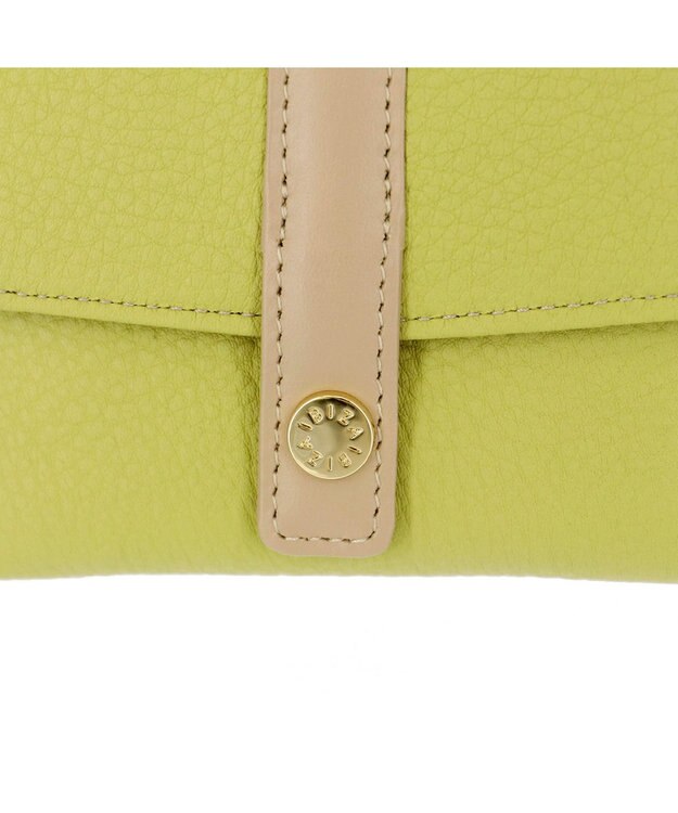 IBIZA フェリース　三つ折り財布 黄緑