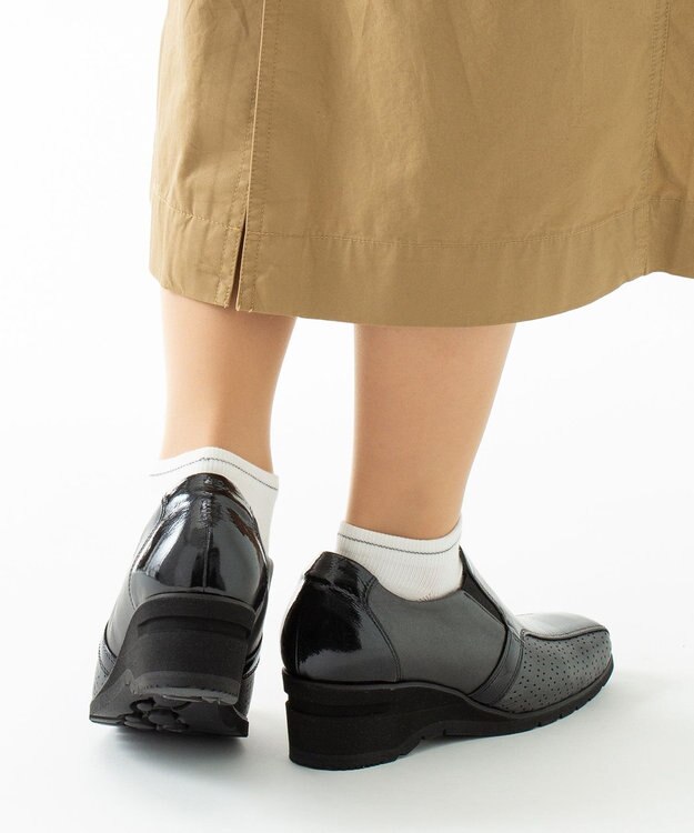 ASICS WALKING ペダラ レディース 3E ブラック系