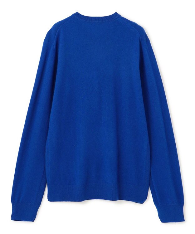 JOSEPH HOMME ピュアカシミヤ　Vネックニット ブルー系