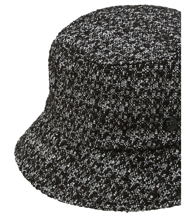 DAKS 【DAKS GOLF】ツイードバケットハット BAブラック