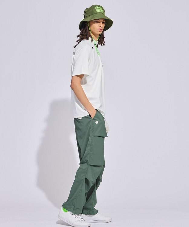 PW CIRCULUS 【MEN】ポケットモックネック ゴルフ ホワイト系