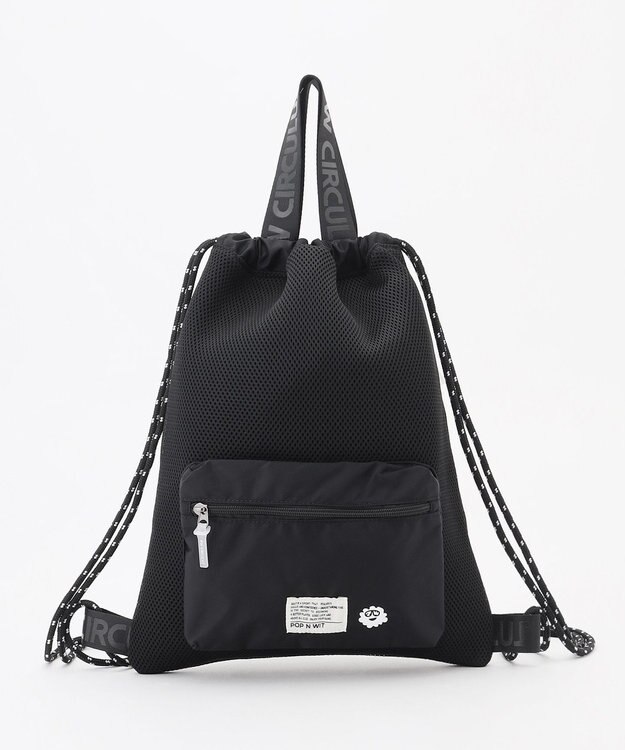 PW CIRCULUS 【UNISEX】ナップサック ゴルフ ブラック系