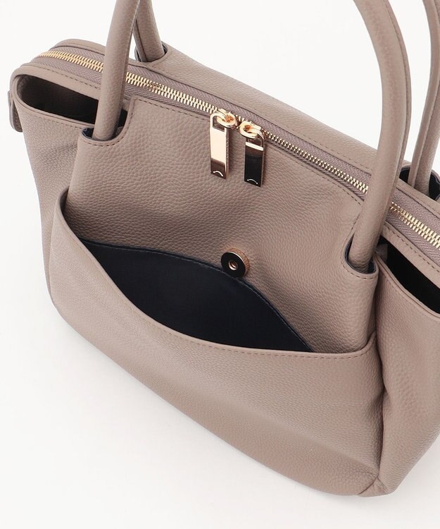 LA BAGAGERIE ブリッジトートバッグ Sサイズ グレージュ