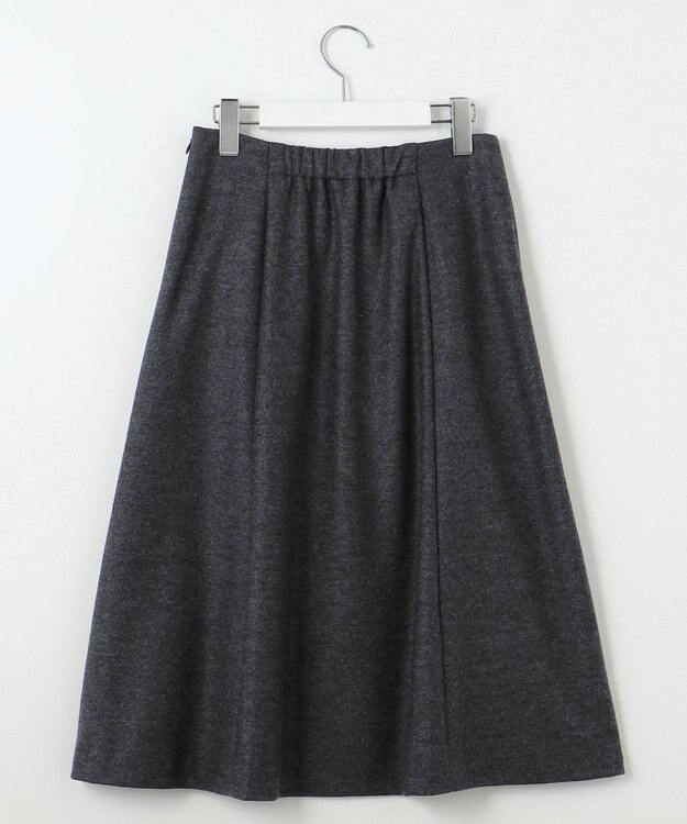 J.PRESS LADIES 【セットアップ対応】コンパクトジャージー スカート グレー系