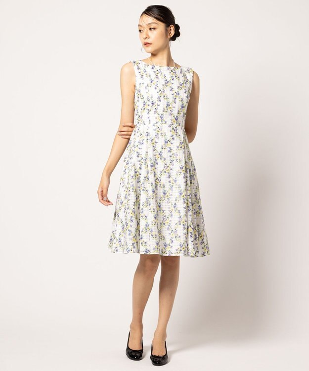 TOCCA 【洗える】FLOWER IN SUGAR ドレス イエロー系