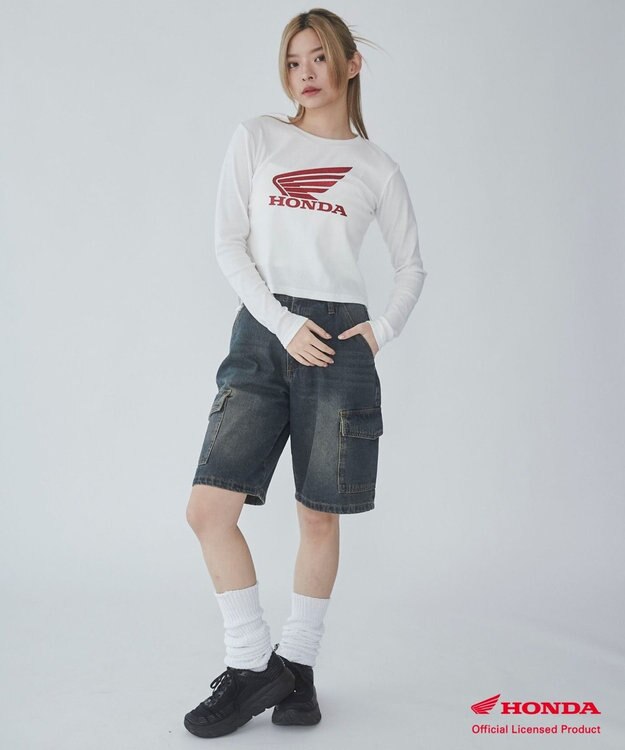 WEGO 別注HondaサイドドロストロンT ホワイト