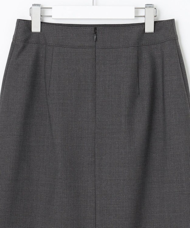 J.PRESS LADIES L BAHARIYE Houndstooth フレアー スカート グレー系3