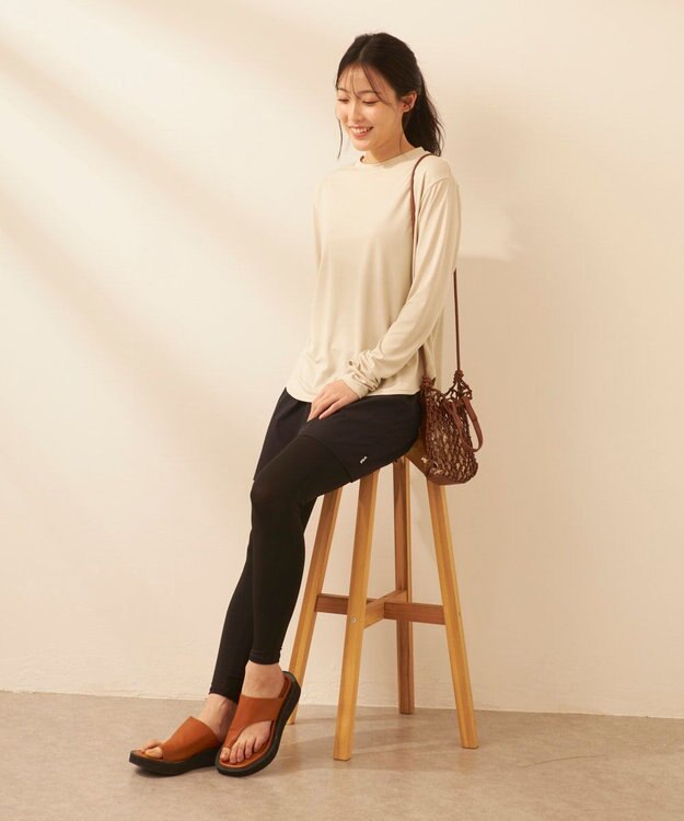 OP／FILA 【FILA】リゾート＆カバーアップ 4点セット水着 ベージュ