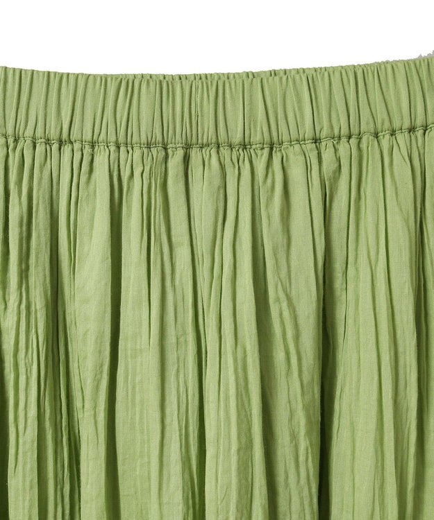 AMERICAN HOLIC ボイルクリンクルティアードスカート Pistachio