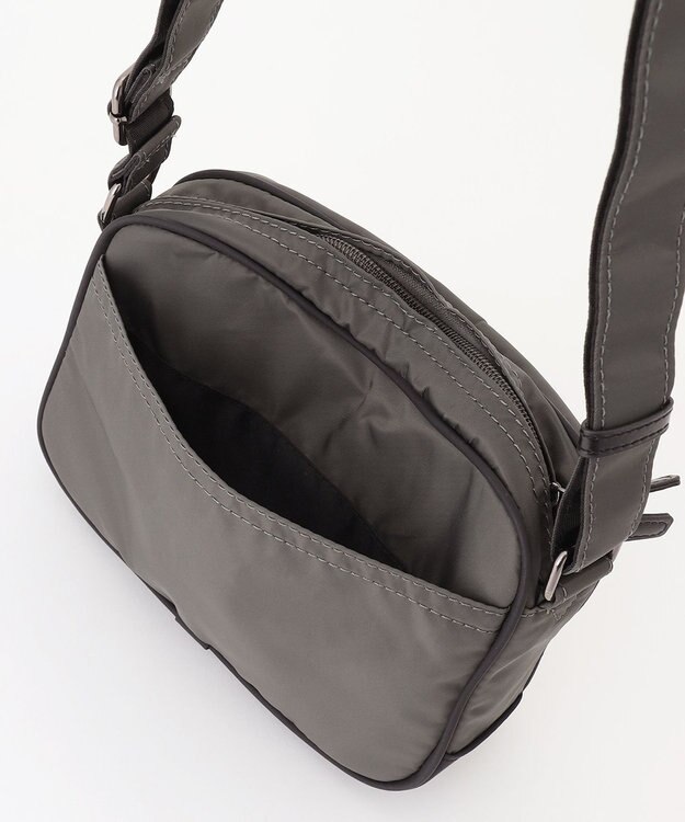 Y'SACCS 【Y’SACCS vous et】ナイロン×ポリウレタン ショルダー ダークグレー