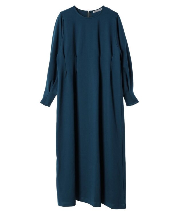 Green Parks armonia．ウエストタックポンチワンピース Blue Green