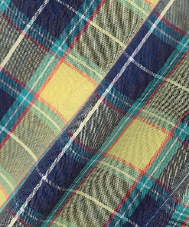 組曲 KIDS 【110-140㎝】チェック ショートパンツ イエロー系5