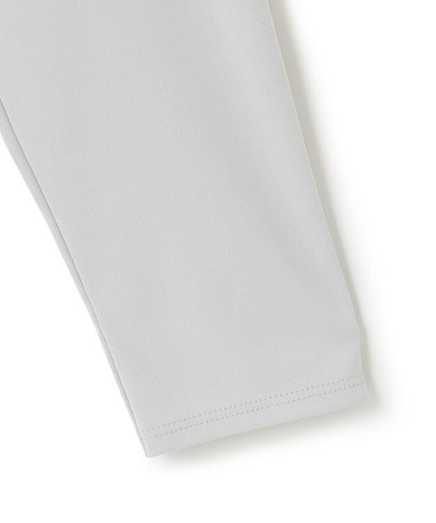 ICB 【洗える】 ジョーゼットスムース ドレープカットソー ライトグレー系