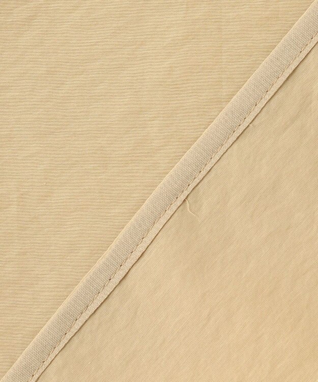 uncrave 【手洗い可】シアー ブラウス（uncrave WHITE） サンドベージュ